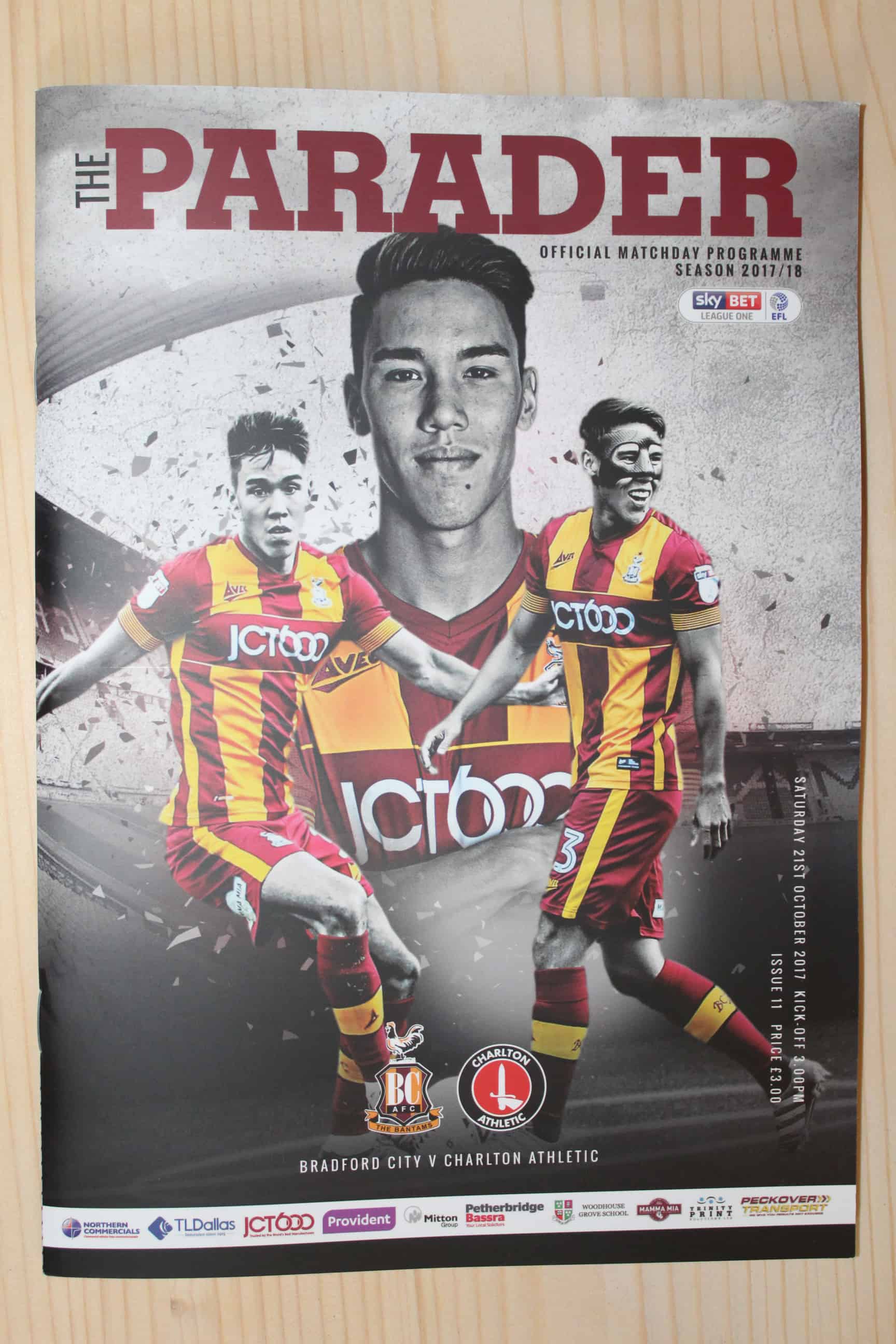 Bradford City FC v Charlton Athletic FC